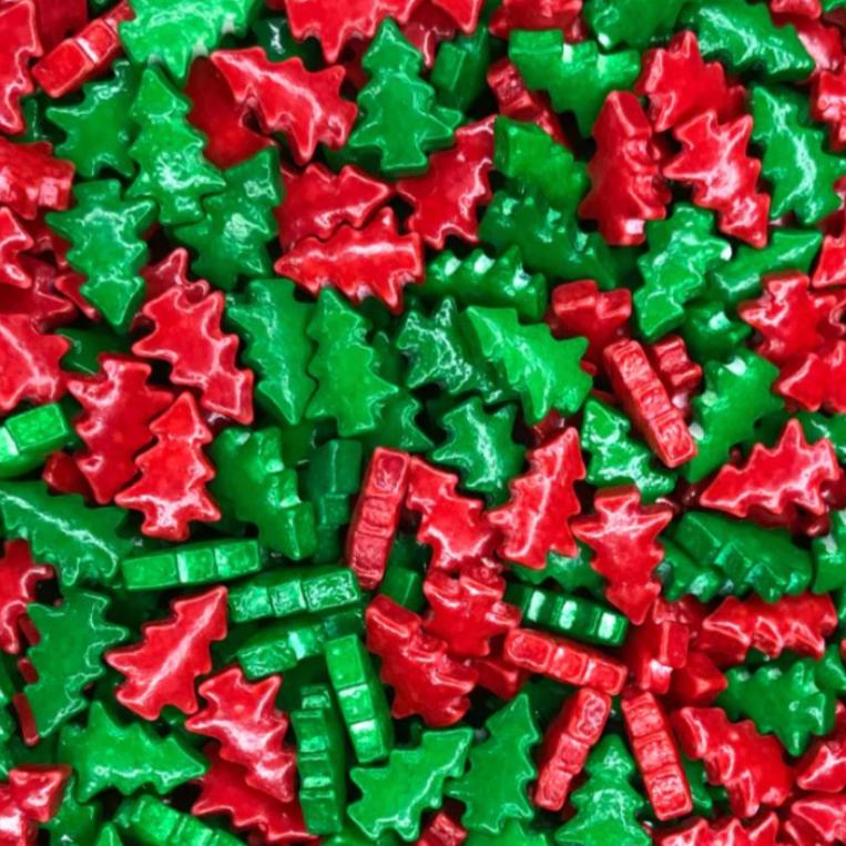 Pino Verde y Rojo