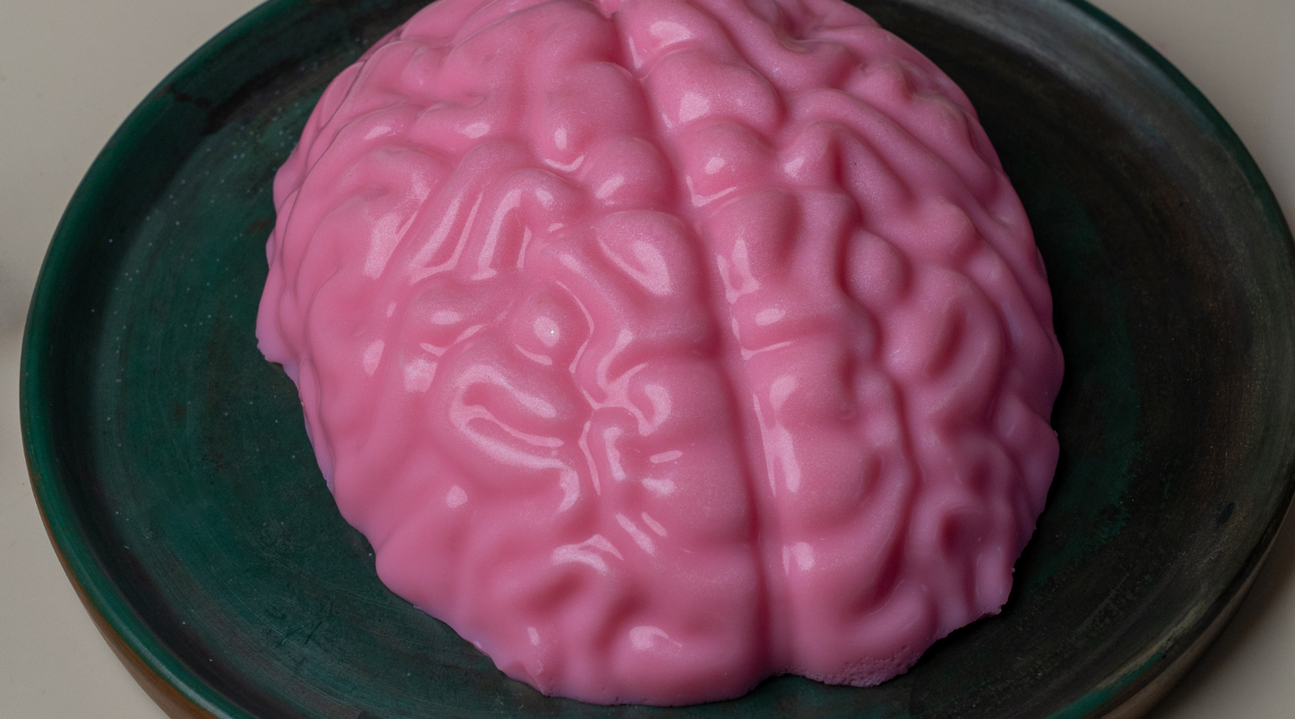 Molde de silicón cerebro jumbo Halloween 🧠