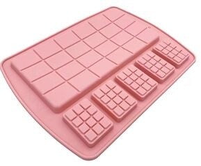 Molde Silicon 5 Barritas y 1 Barra Grande Chocolate