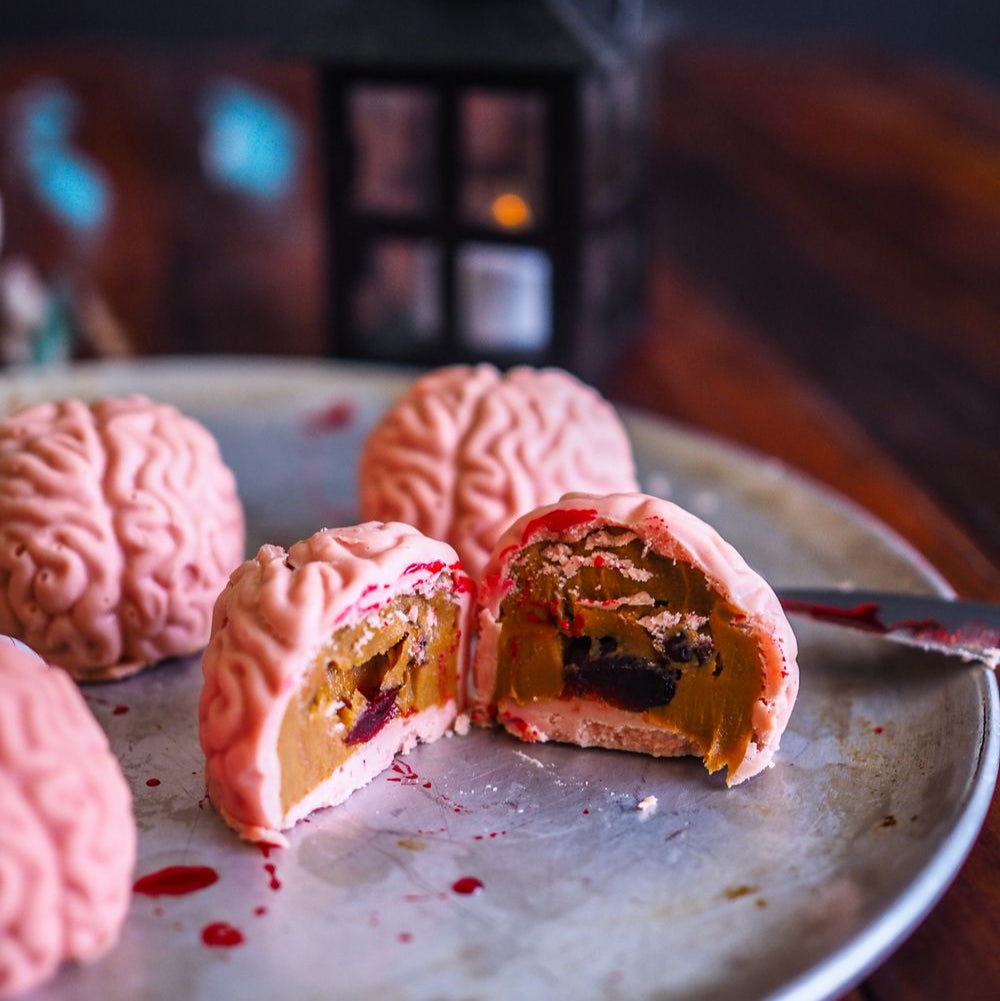 Molde de silicón cerebro 10 cavidades Halloween 🧠