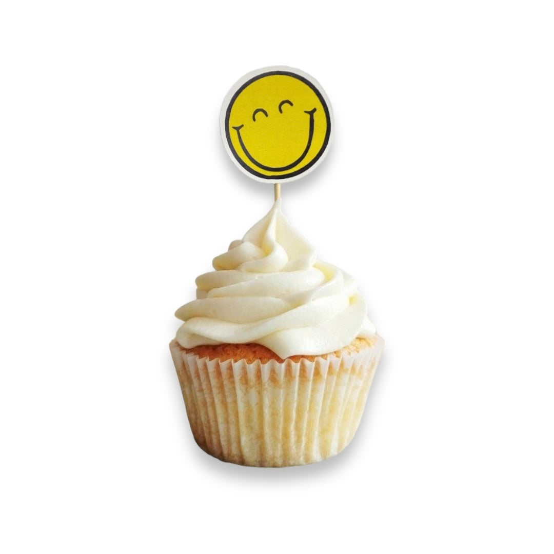 Cupcake toppers Carita Feliz :)
