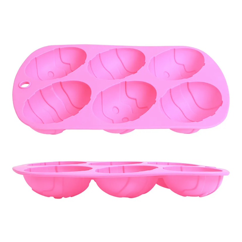 Molde de silicon huevos de pascua
