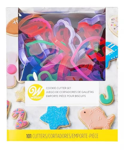 Juego Cortadores 101 pz c/50 Wilton