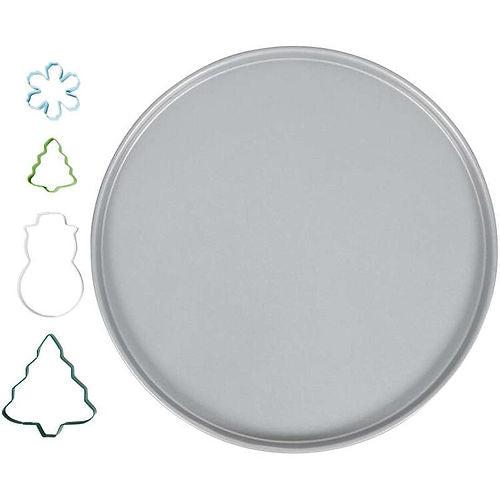 Kit De Bandeja Y Cortadores Para Galleta Navidad Wilton