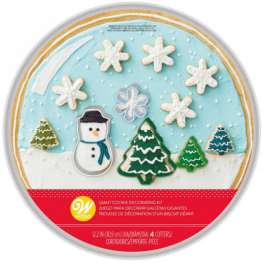 Kit De Bandeja Y Cortadores Para Galleta Navidad Wilton
