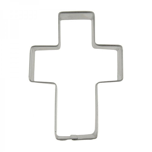 Cortador Galleta Metal Cruz