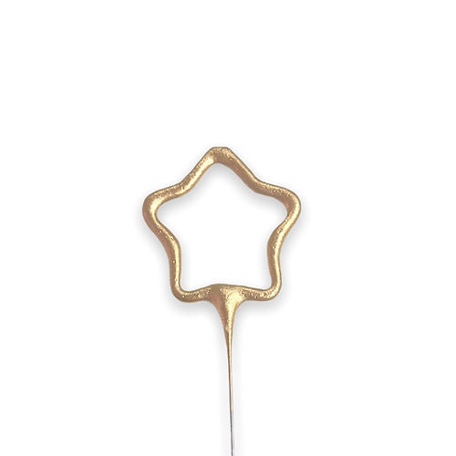 Vela de bengala estrella Oro