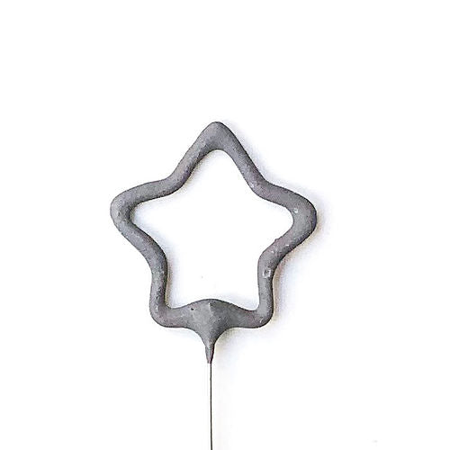 Vela de bengala estrella Plata