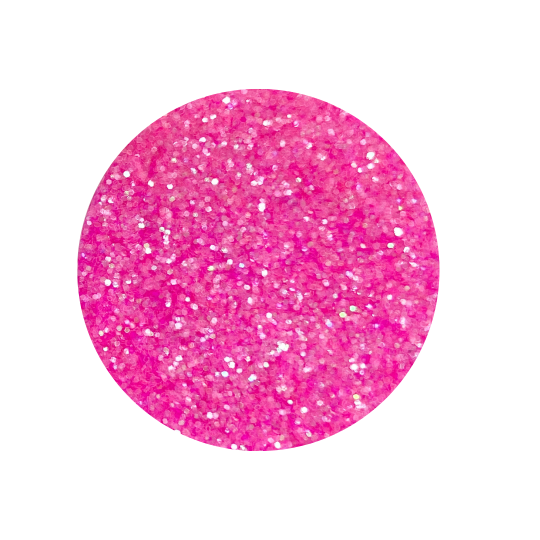 Diamantina Rosa Fuerte Tornasol