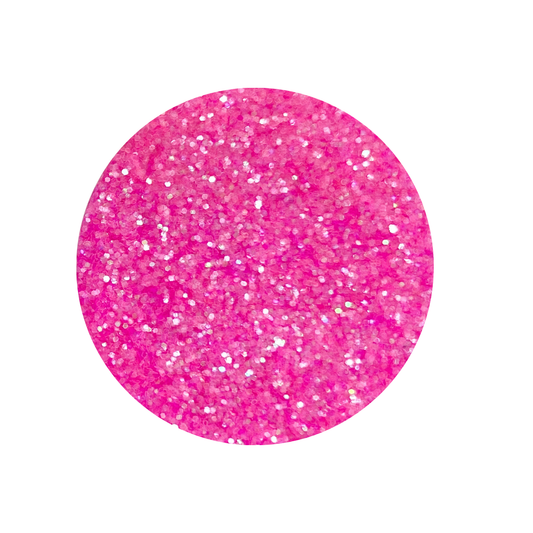 Diamantina Rosa Fuerte Tornasol
