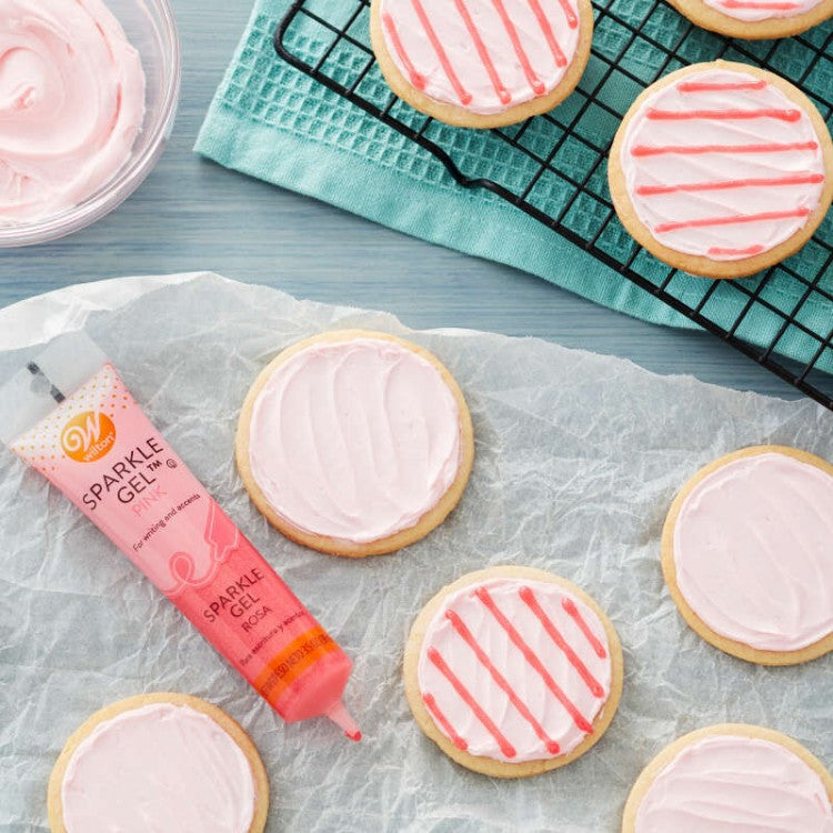 Copia de Tubo Gel Sparkle Wilton Rosa