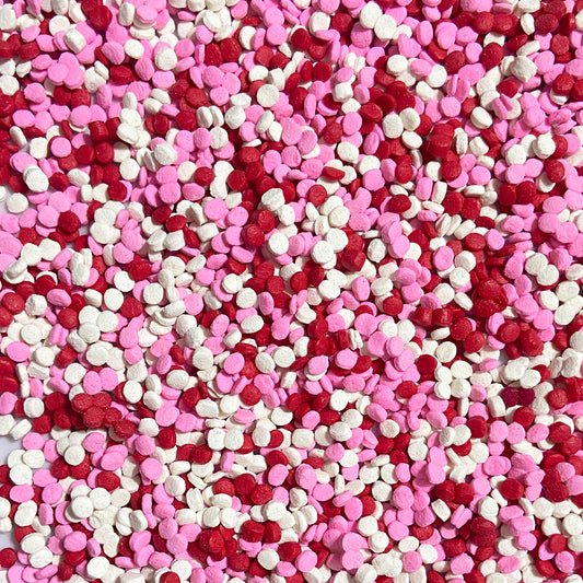 Confeti San Valentín Círculo Mini