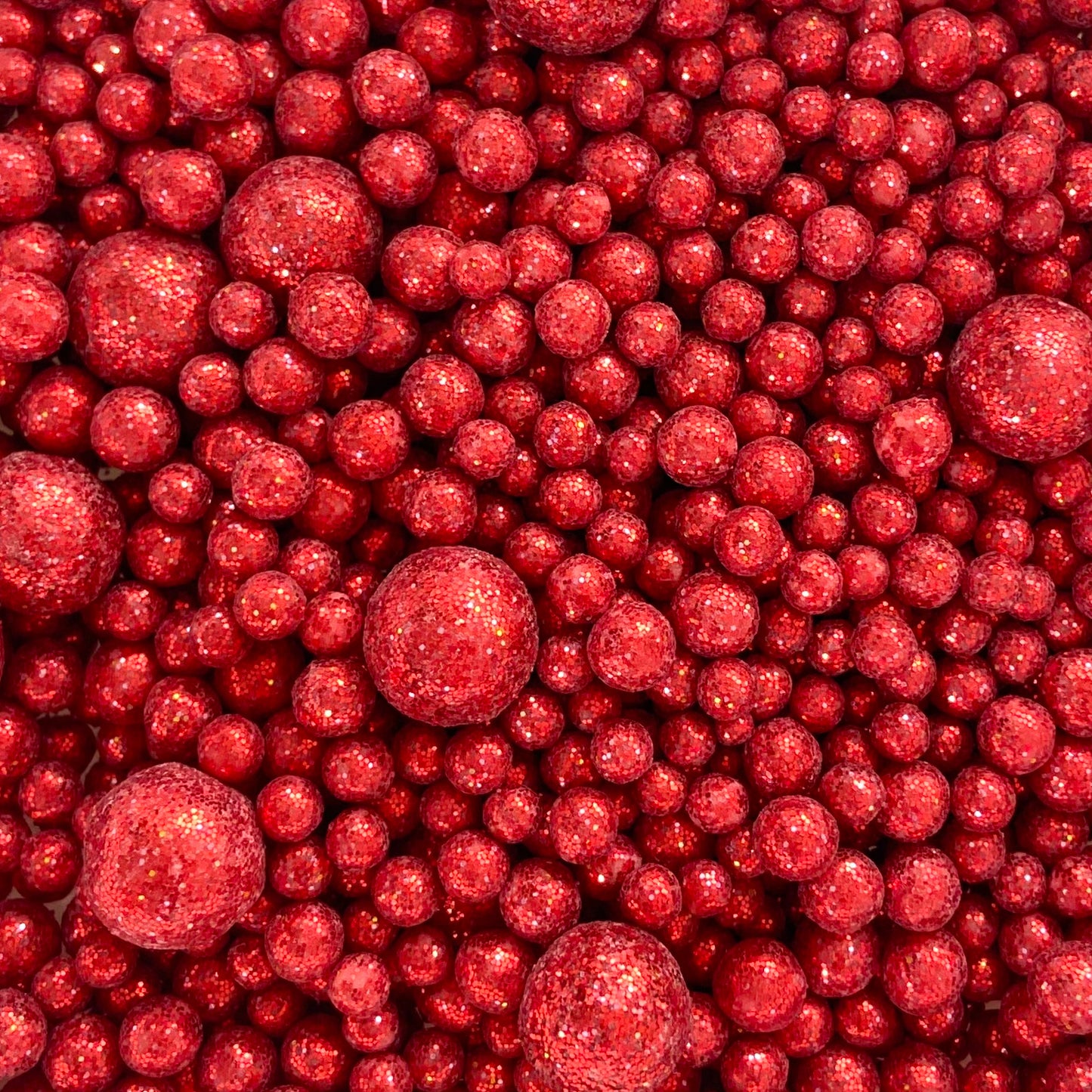 Perlas Diamantadas Roja