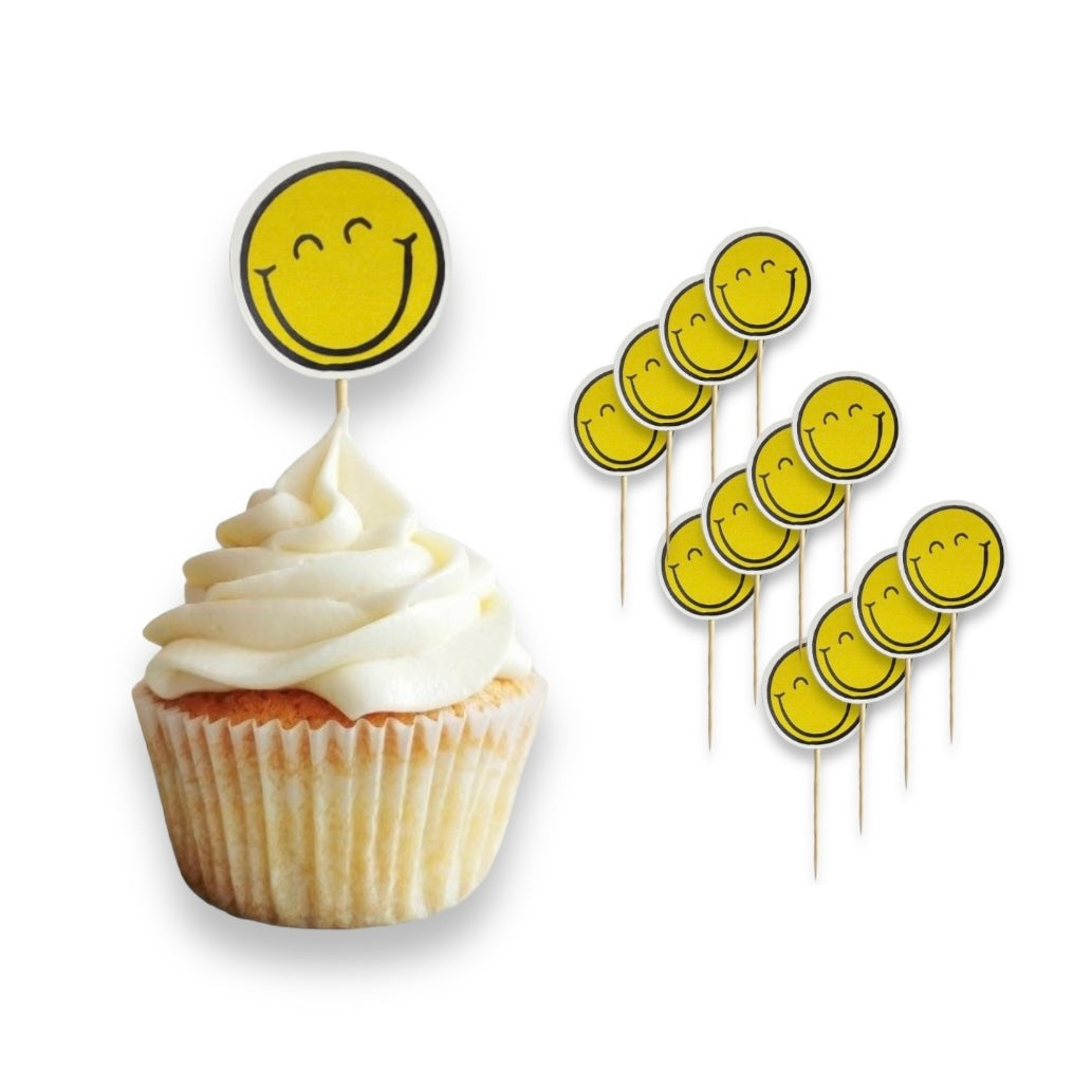 Cupcake toppers Carita Feliz :)