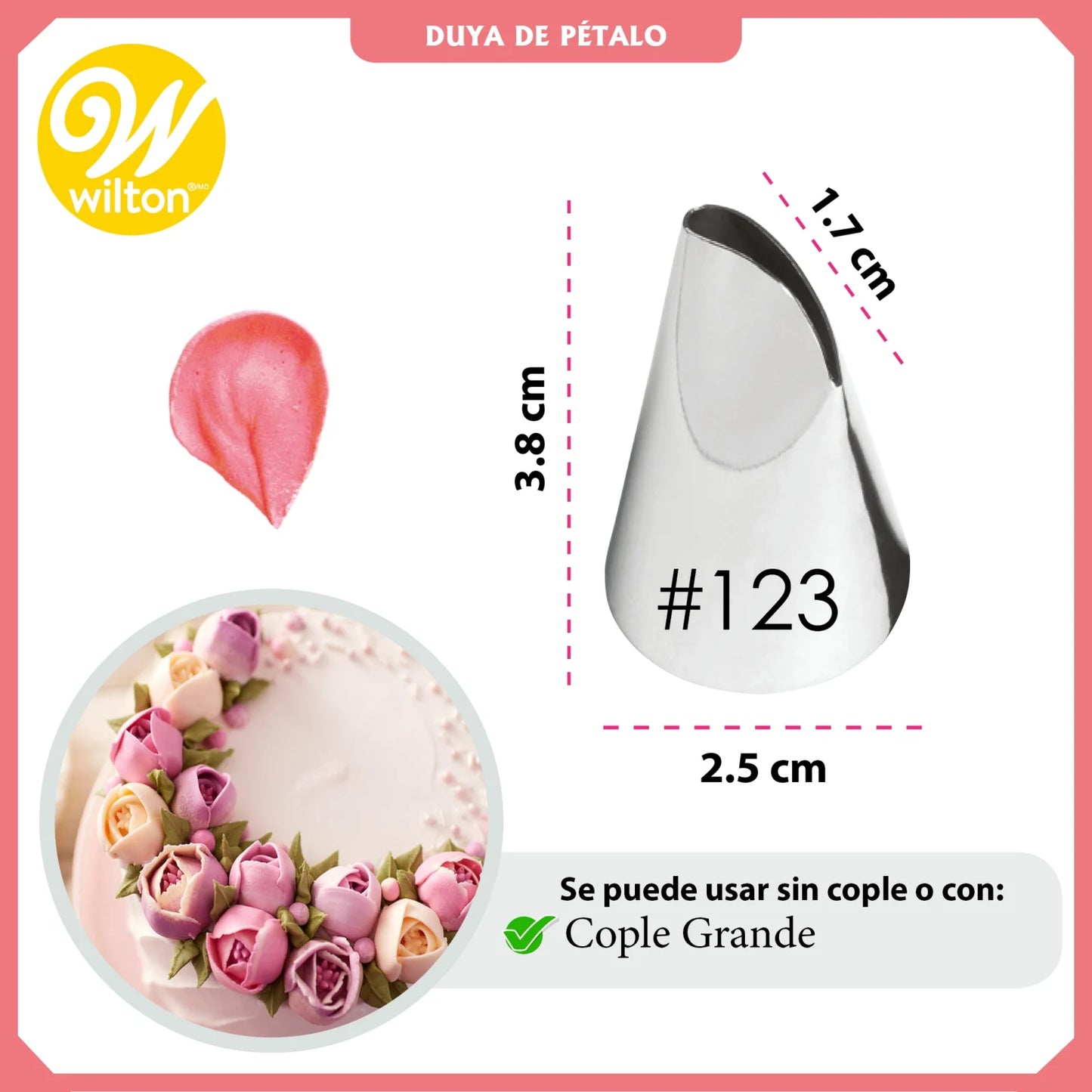 Duya Pétalo Wilton No. 123