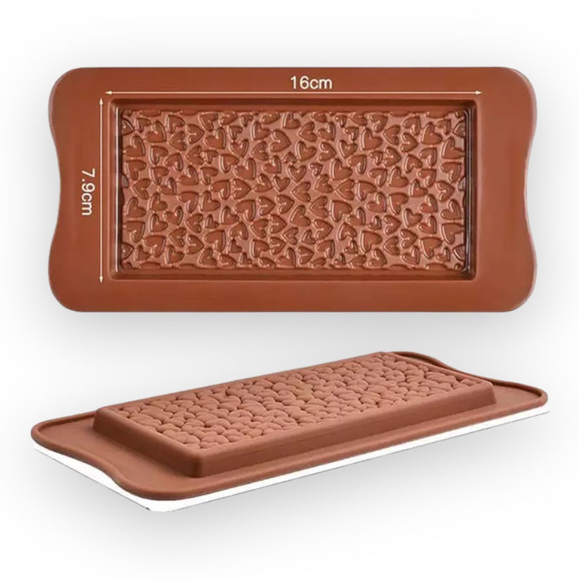 Molde Silicon Corazoncitos