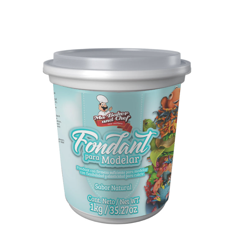 Fondant Blanco 1 kg - Ma Baker and Chef