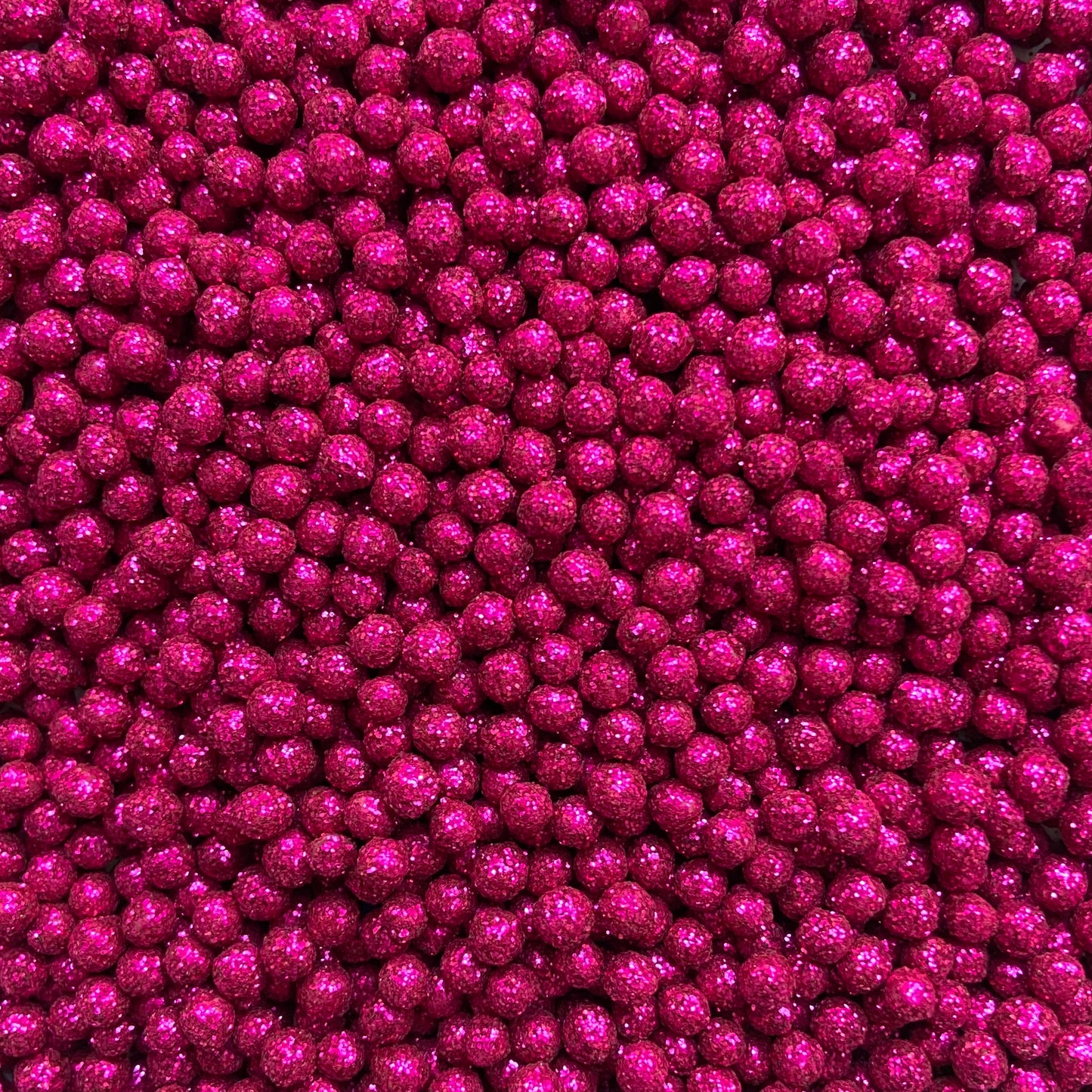 Perla Diamantada Mediana Rosa Fiusha