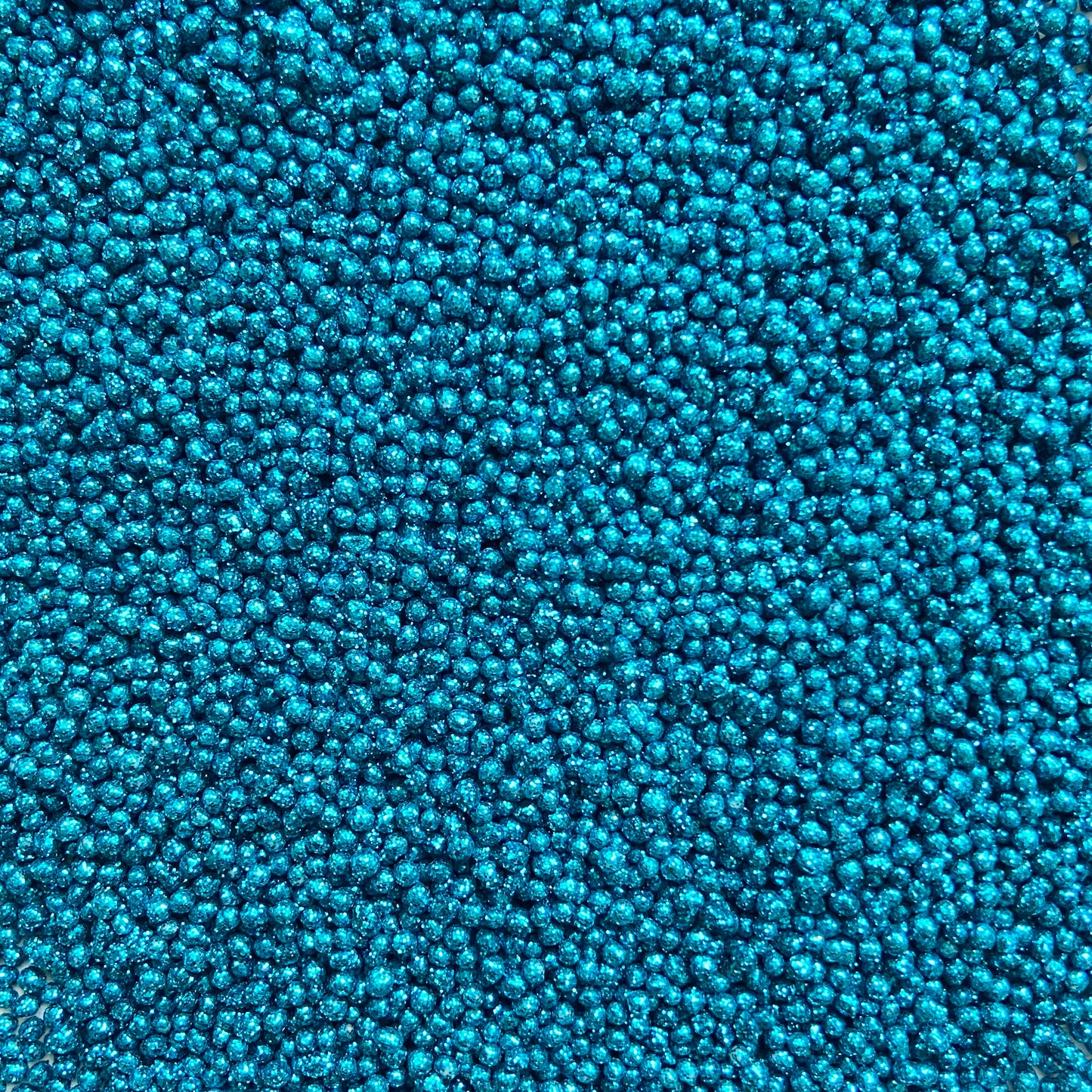 Perla Diamantada Mini Azul Brillante