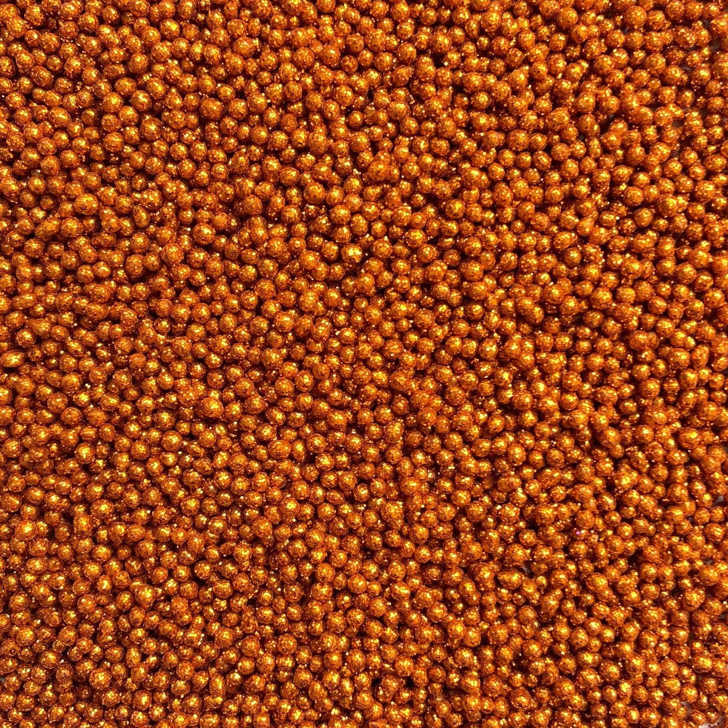 Perla Diamantada Mini Naranja