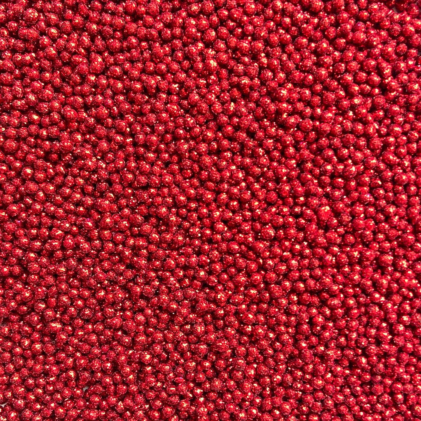 Perla Diamantada Mini Roja