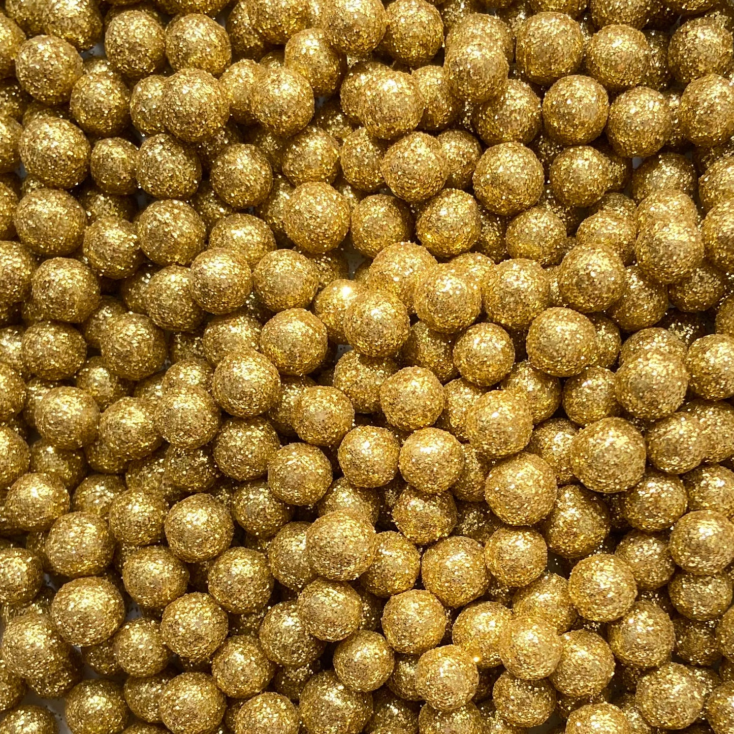 Perla Diamantada Grande Oro