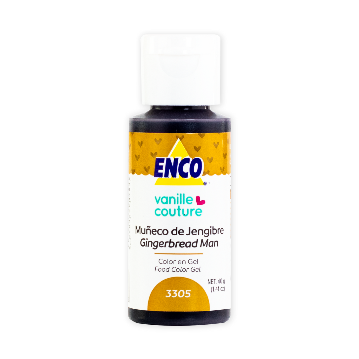 Colorante en gel ENCO - Muñeco de Jengibre
