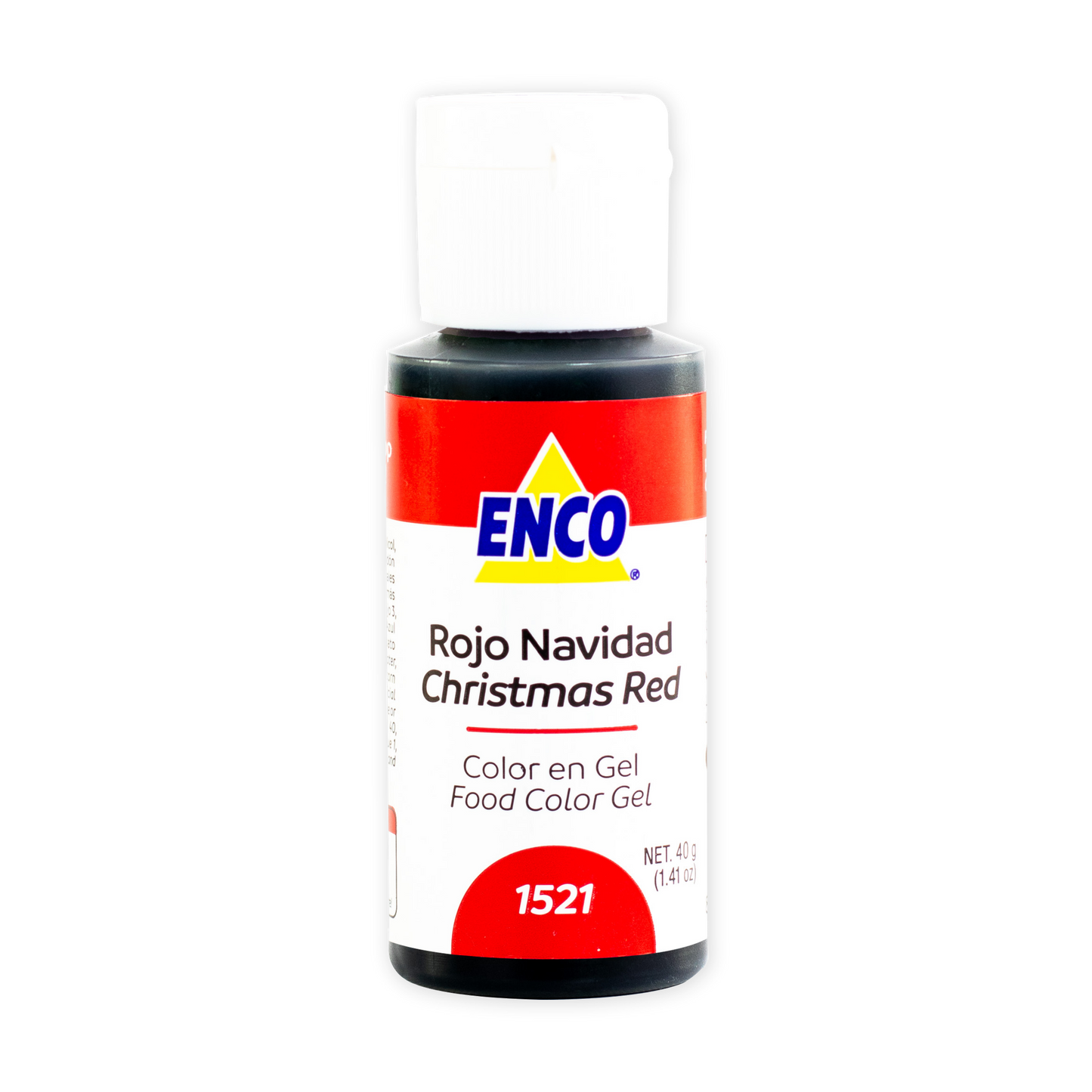 Colorante en gel ENCO - Rojo Navidad