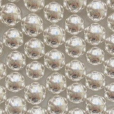 Perla Jumbo Metálica Plata (1.5 cm)