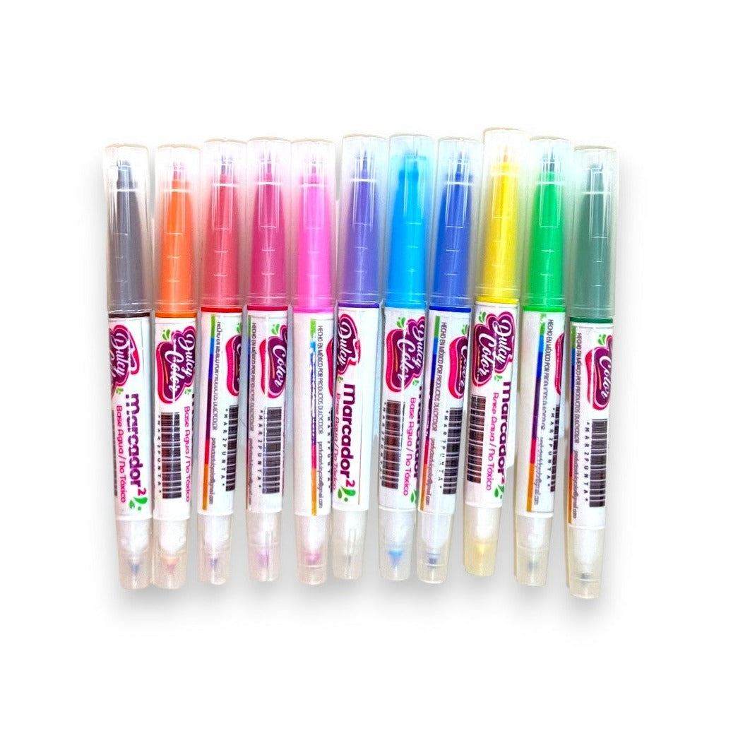 Plumón de tinta comestible - Doble Punta