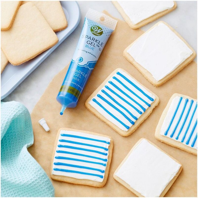 Tubo Gel Sparkle Wilton Azul