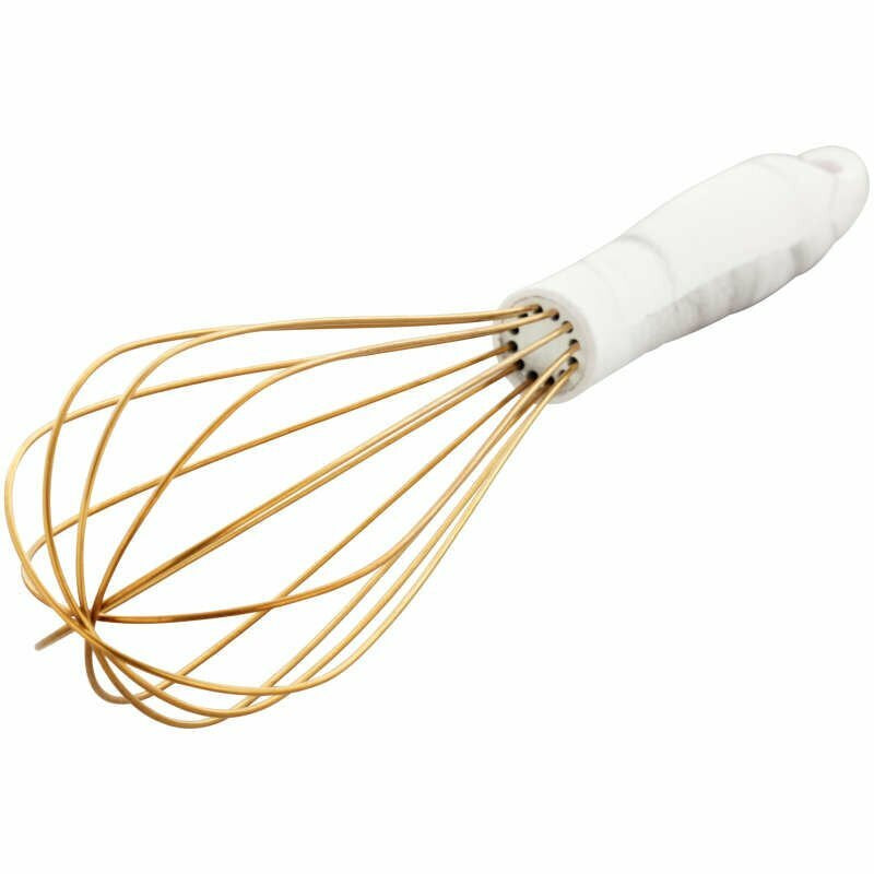 Batidor Globo Mármol Gold Wilton