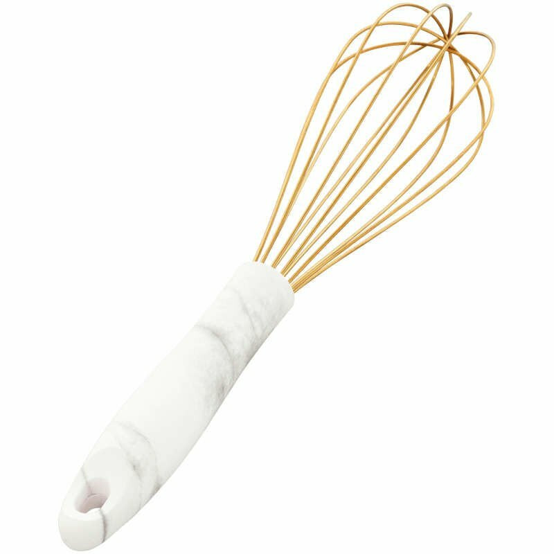 Batidor Globo Mármol Gold Wilton