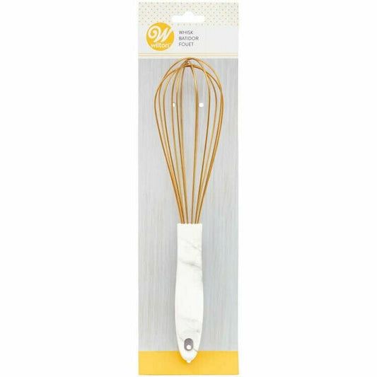 Batidor Globo Mármol Gold Wilton