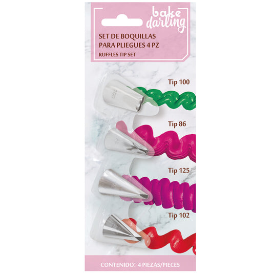 Set de Duyas para pliegues (4 piezas)