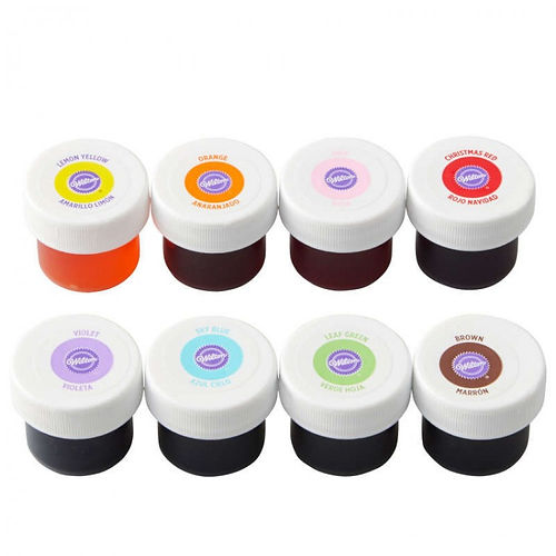 Set 8 colorantes Wilton Gel