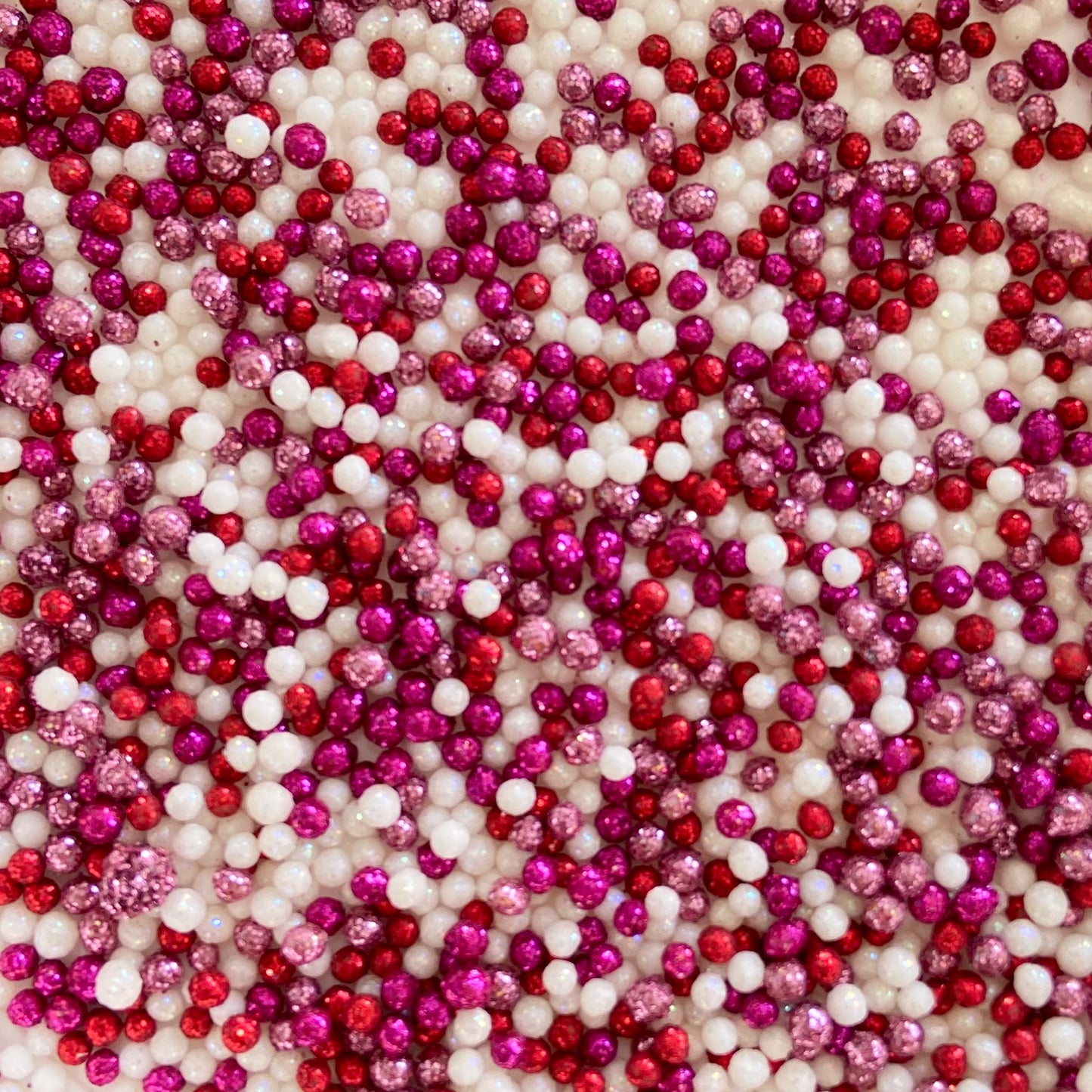 Perlas Mini Diamantadas San Valentín Morado