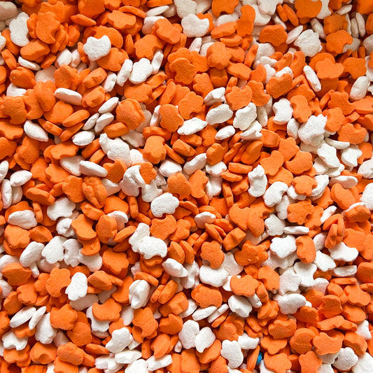 Confeti Fantasmas Naranja