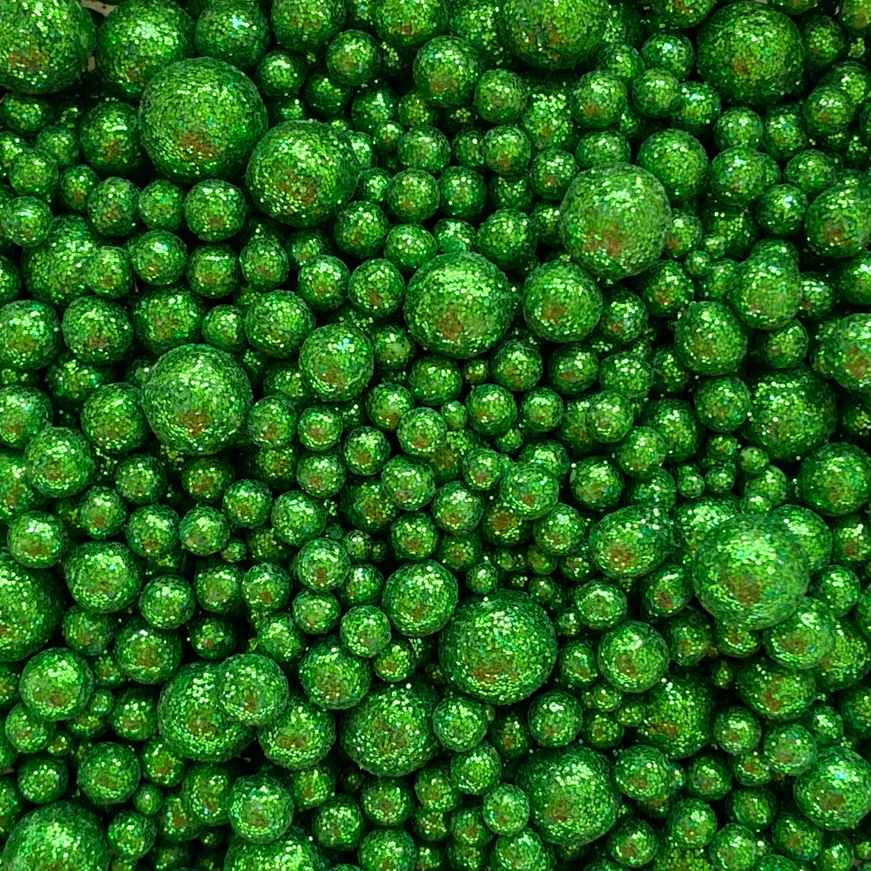 Perlas Diamantadas Verde