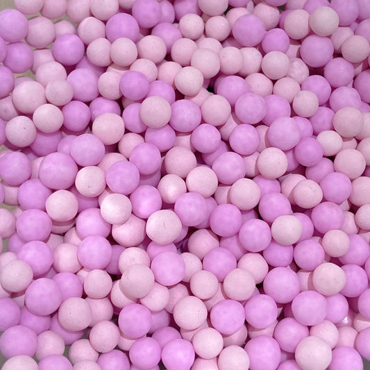 Perlas mate rosa
