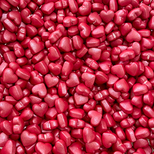 Corazón aperlado Rojo ❤️