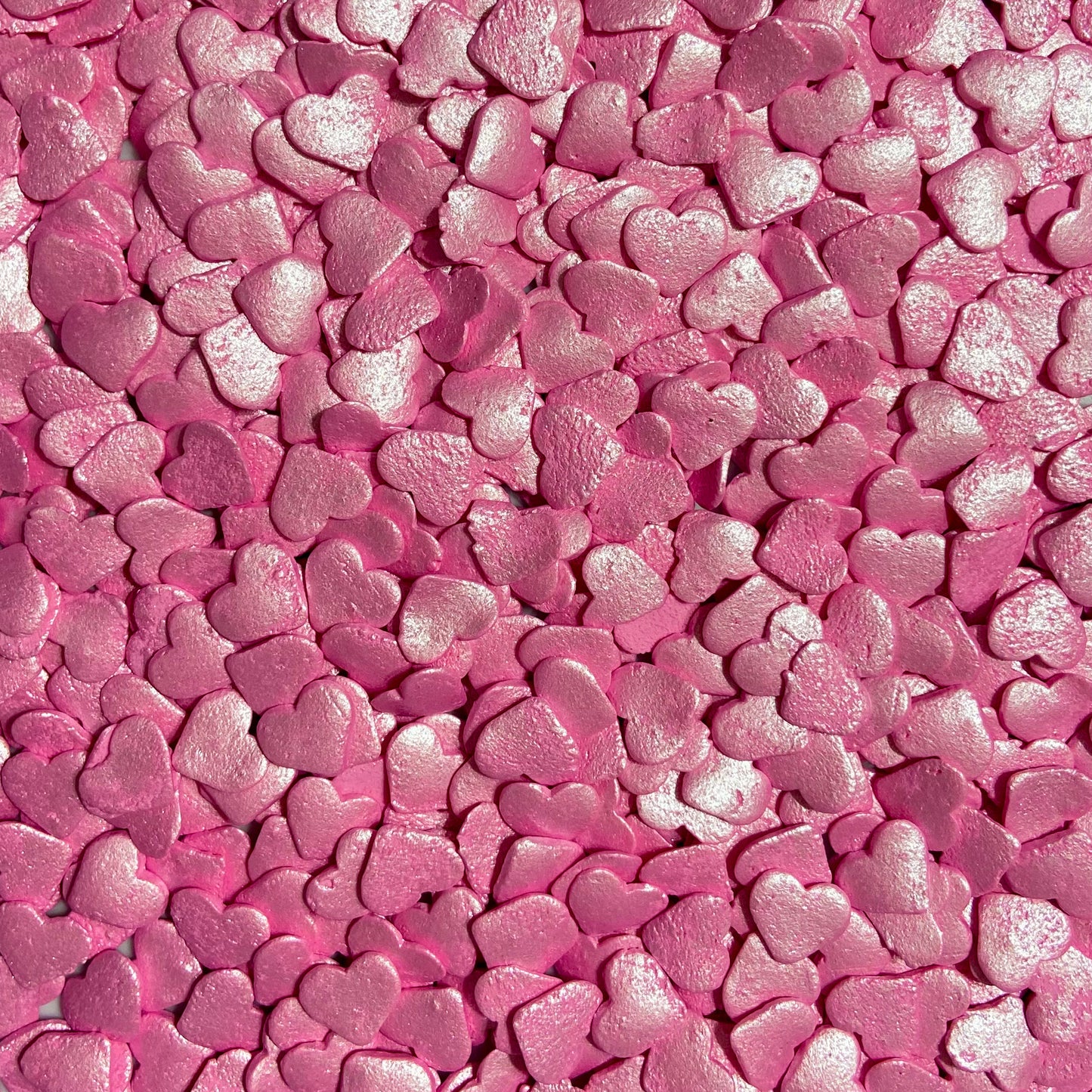 Confeti Corazón Rosa Perlado 💖