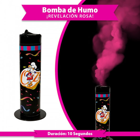 Bomba de Humo Revelación Rosa